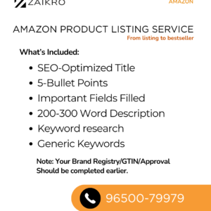 Amazon Product Listing Service !