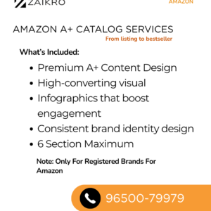 Amazon A+ Catalog Listing Service !