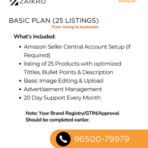 Amazon Basic Seller Services !