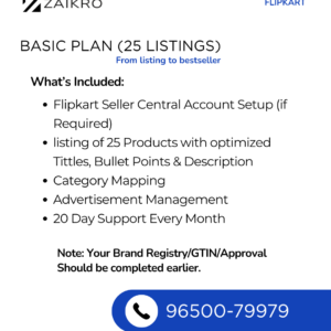 Flipkart Basic Seller Services !